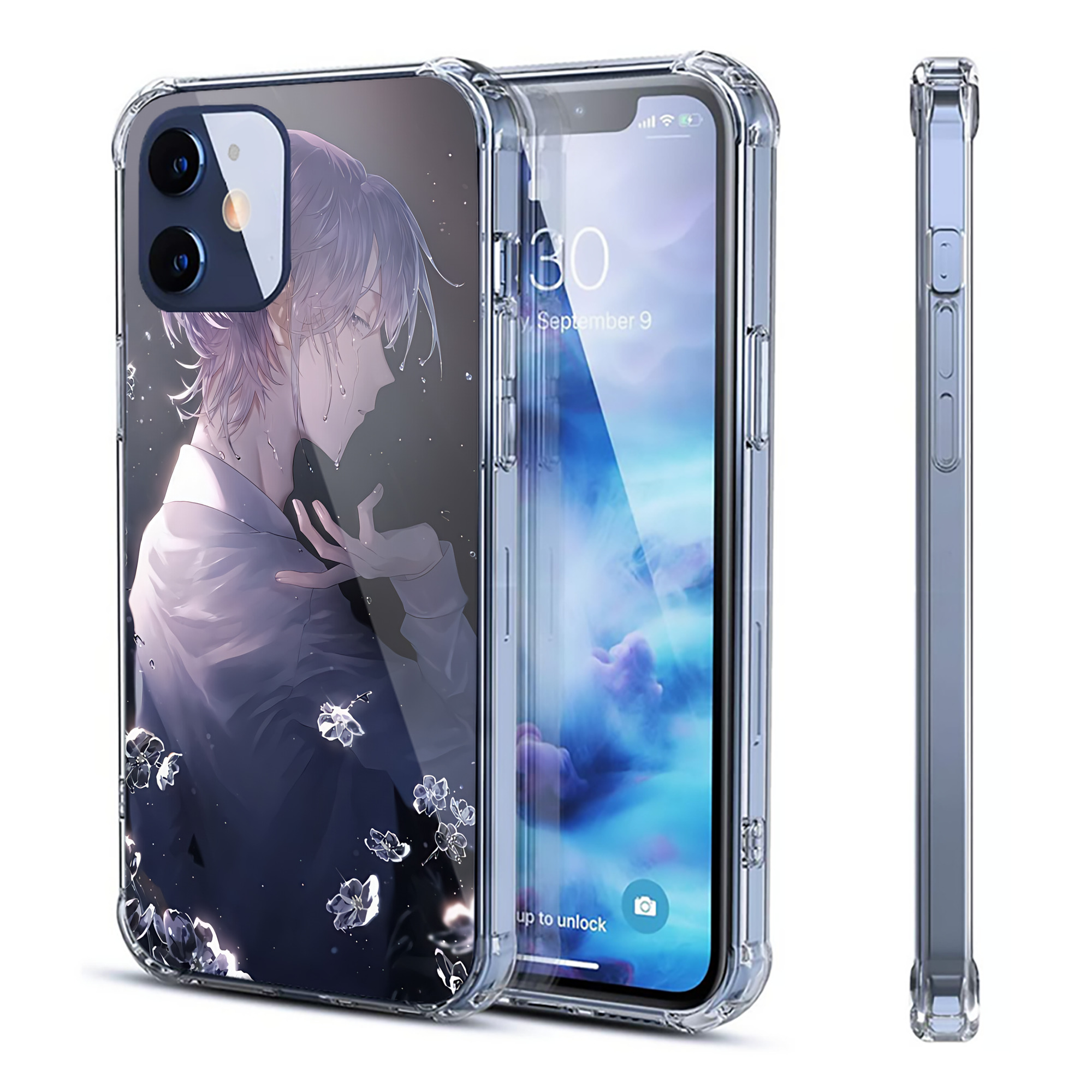 （画像用） 刀剣乱舞 Touken Ranbu 【iPhone 12シリーズ対応】透明スマホケース（クリアソフトケース）